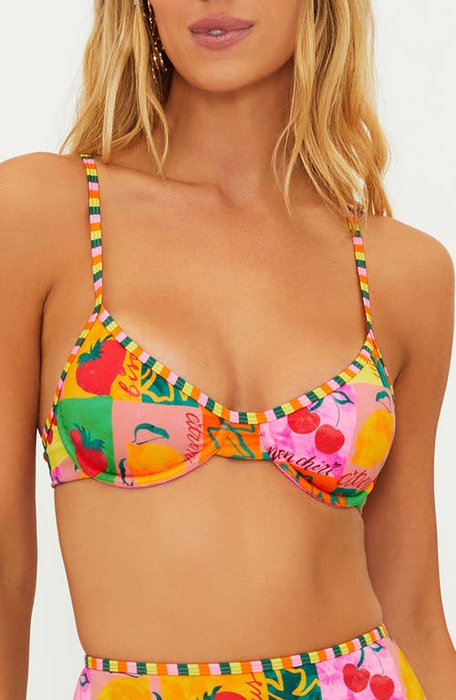 BEACH RIOT BEACH RIOT KORI UNDERWIRE BIKINI TOP
