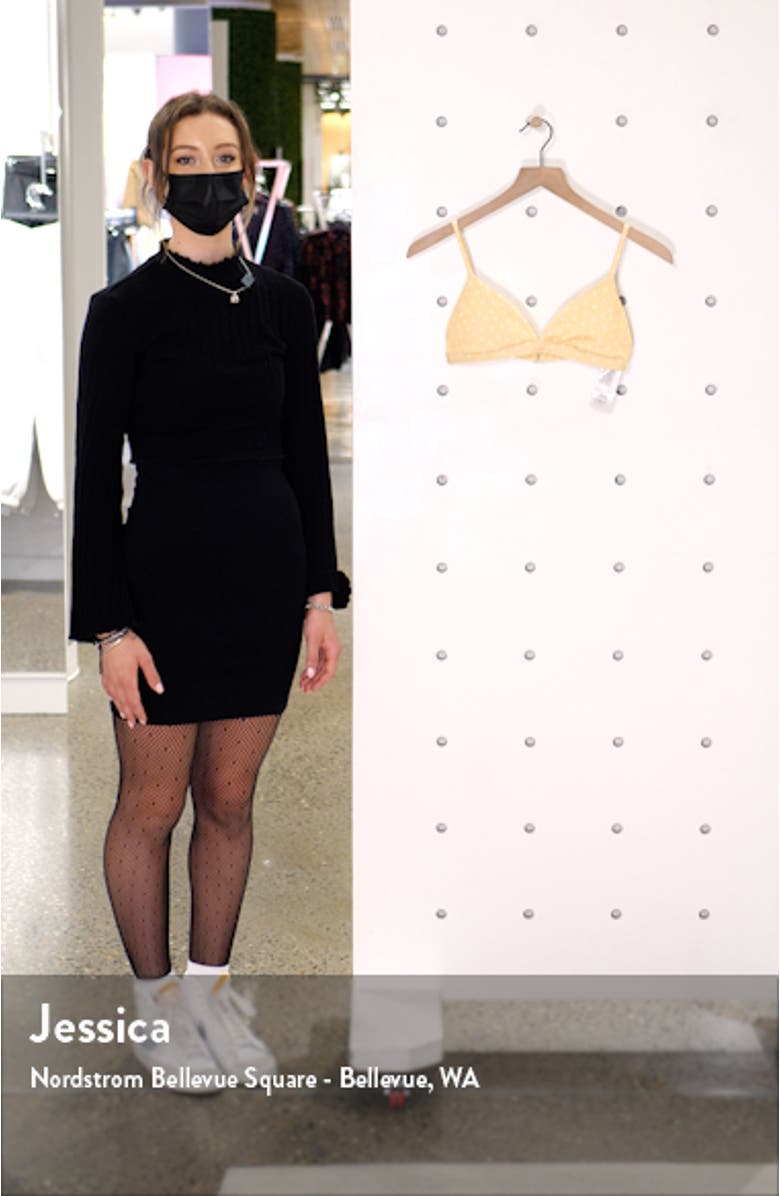 x The Salty Blonde Sundipped Triangle Bikini Top, sales video thumbnail