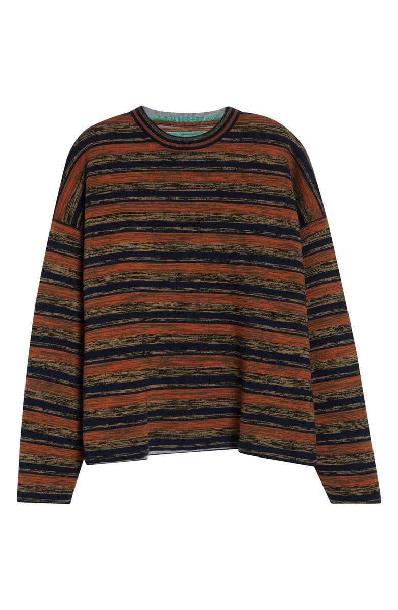 Waste Yarn Project Calvin Space Dye One of a Kind Sweater, Alternate, color, Black Multi