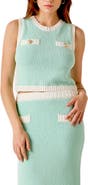 MARSY Crop Sweater Vest