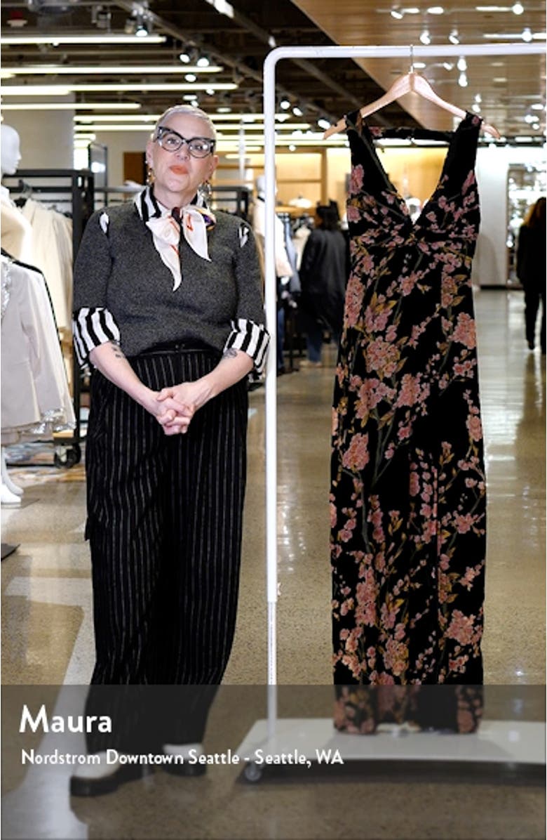 Enhanced Aura Burnout Maxi Dress, sales video thumbnail