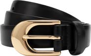 Kate Spade New York 25mm Leather Slide Buckle Belt