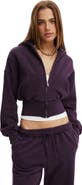 Cotton On Women's Oversized Zip Through Hoodie
