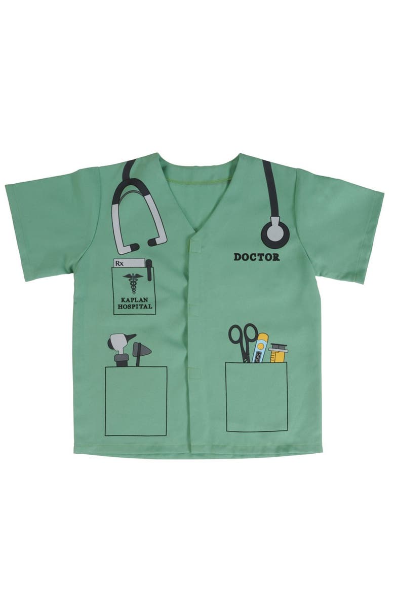 Kaplan Early Learning Company Community Helper Dress-Up Shirts - Set of 6, Alternate, color, Multicolored