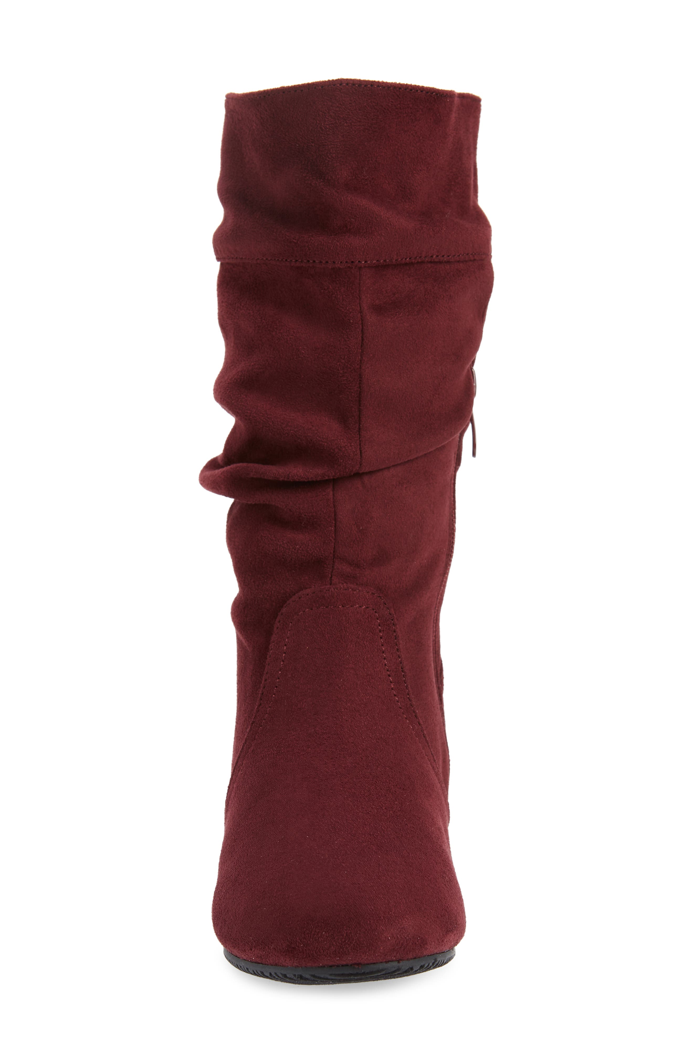 Riding Boot, Alternate, color, BURGUNDY