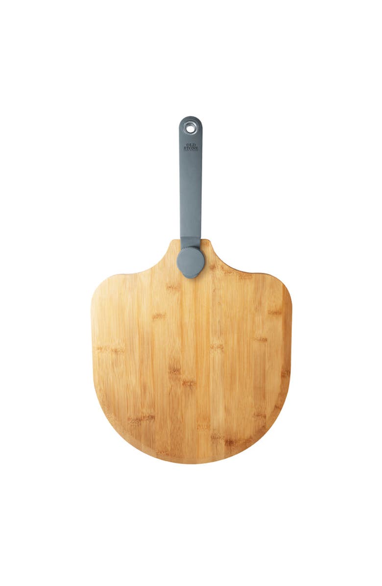 Old Stone Pizza Peel w/ Folding Handle, 14x16-Inch, Main, color, Bamboo