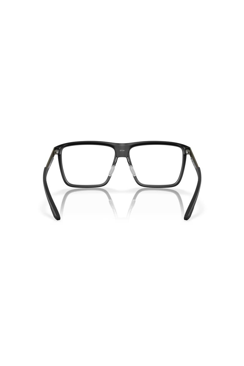 57mm Rectangle optical glasses, Alternate, color, Black