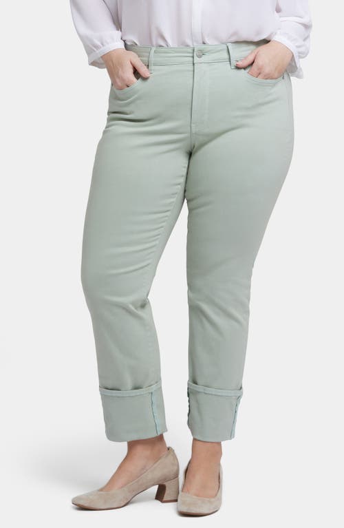 Nydj Marilyn Cuffed Straight Leg Jeans In Tomatillo