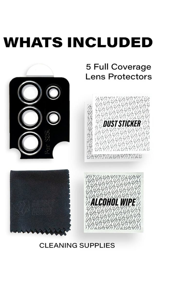 Plus $150 Guarantee Glass Camera Lens Protector for Samsung Galaxy S26 Ultra, Alternate, color, Clear