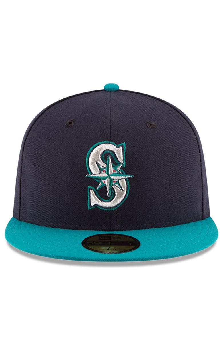 New Era Men's New Era Navy Seattle Mariners 2023 All-Star Game Authentic Collection On-Field Alternate 59FIFTY Fitted Hat, Alternate, color,