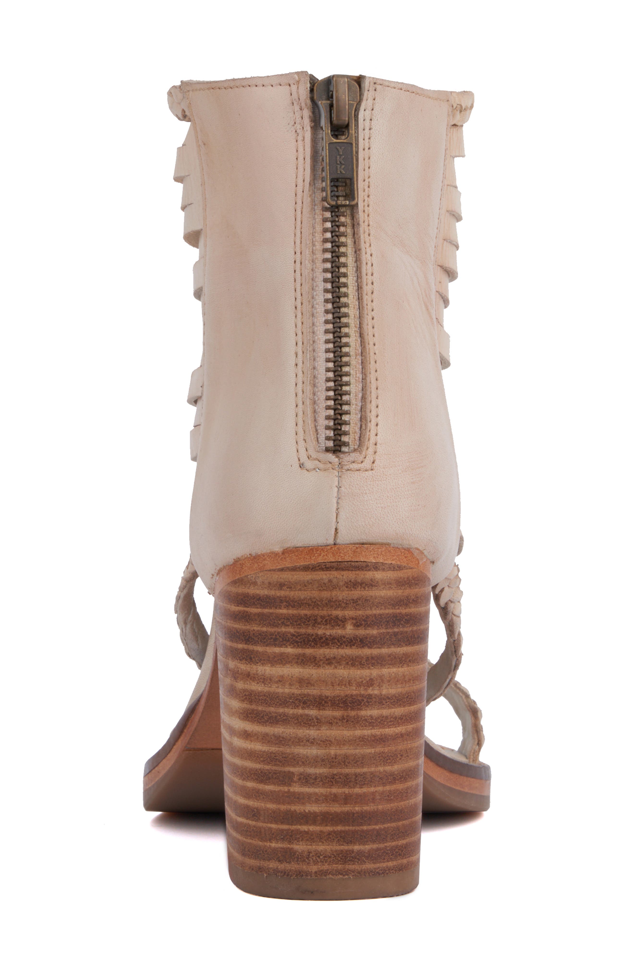 VINTAGE FOUNDRY Leila Fringe Sandal, Alternate, color, Ivory