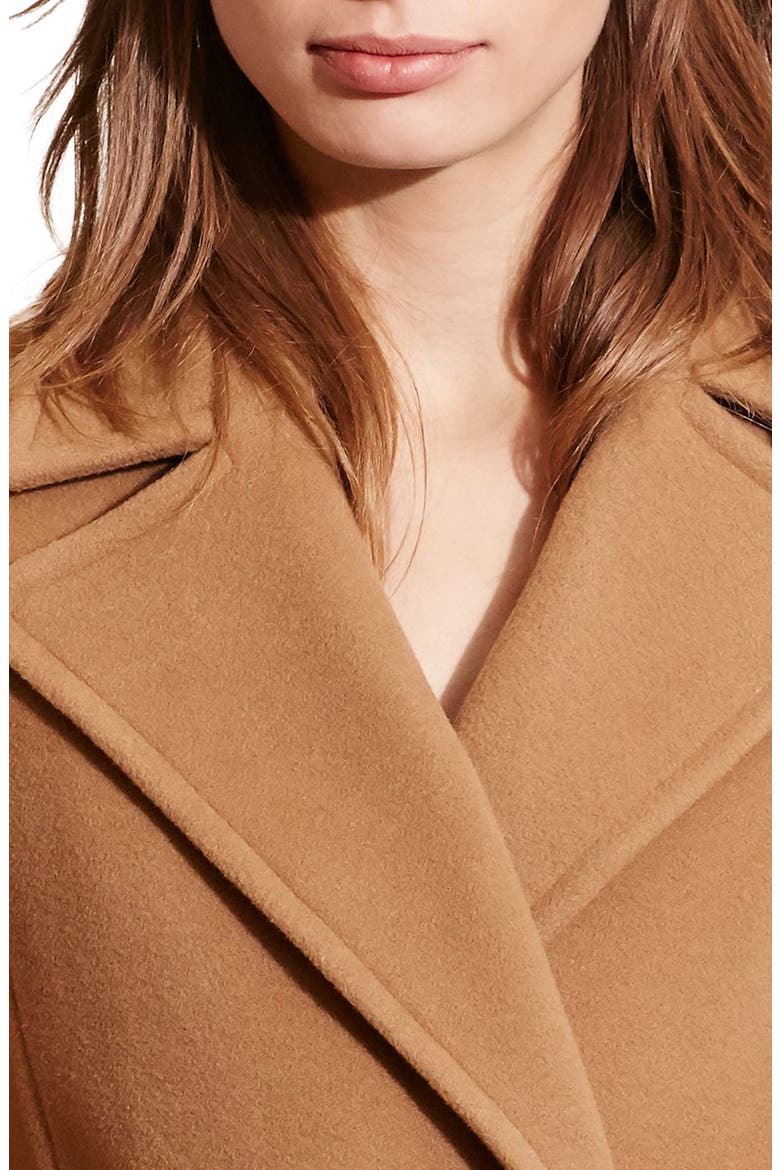 Wool Blend Wrap Coat, Alternate, color, OLD OLD VICUNA