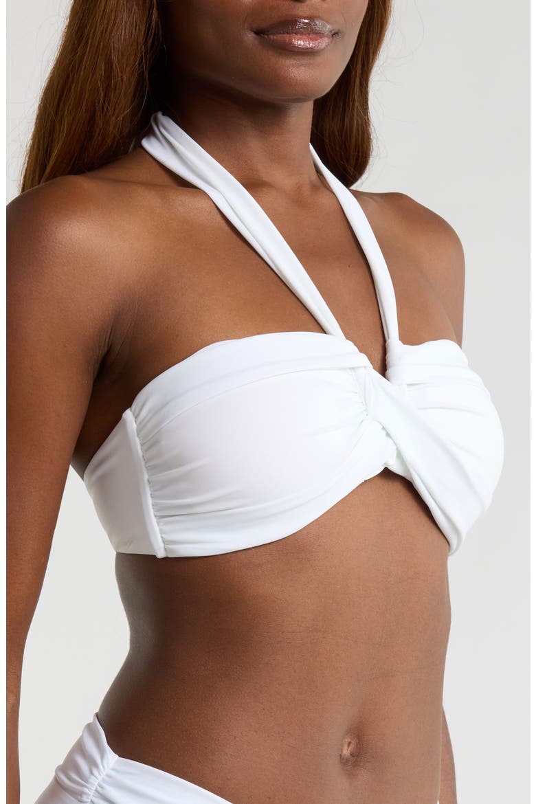 Arielle Bikini Top, Alternate, color, WHITE