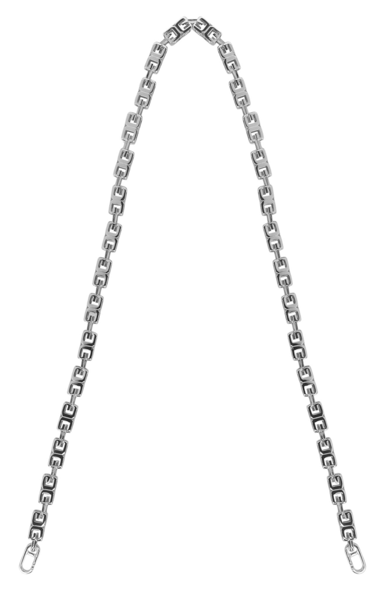 Givenchy Antigona Bag Chain, Main, color, Palladium