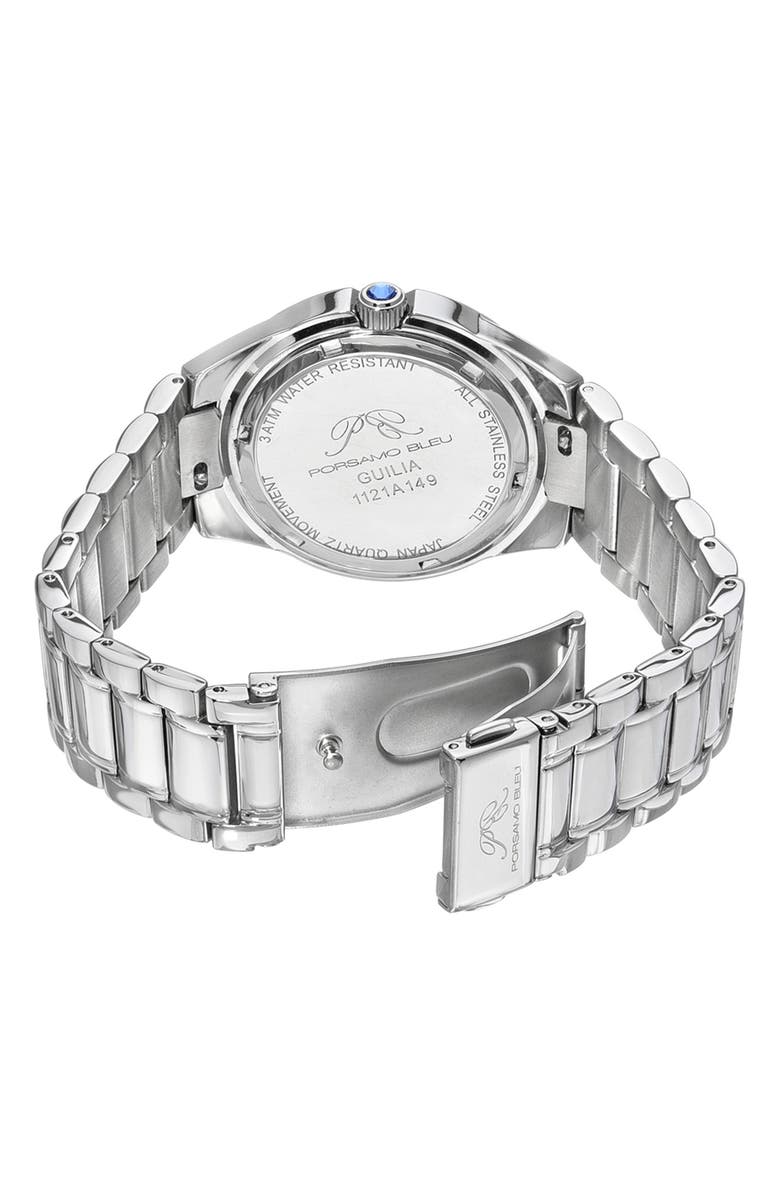 PORSAMO BLEU Guilia Interchangeable Strap Watch, 37mm, Alternate, color,