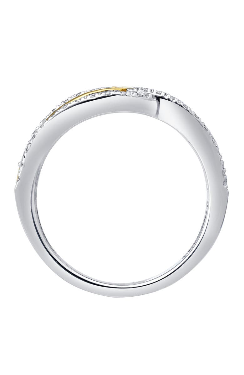 LuvMyJewelry Amoura 0.20 Ct Natural Diamond 10K Gold Ring, Alternate, color, 10K White Gold