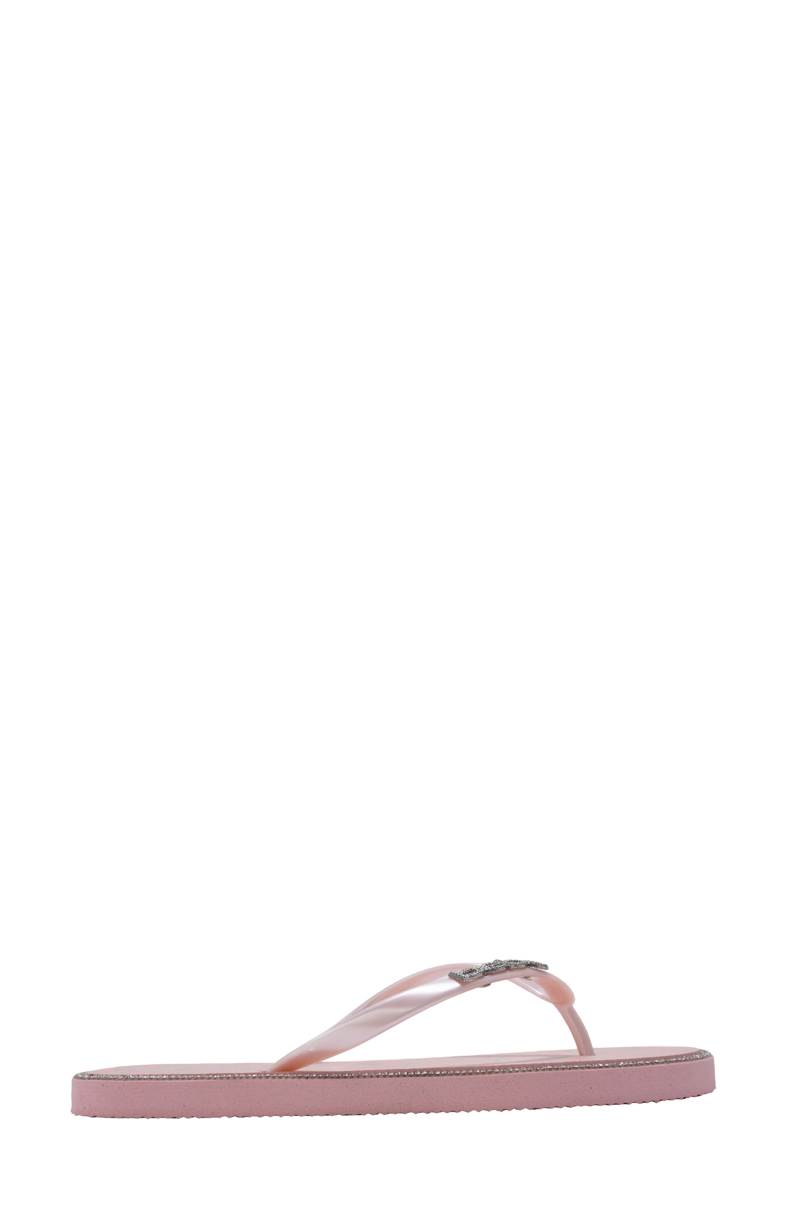 Peach Flip Flop, Alternate, color, BLUSH