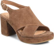 Söfft Liv Slingback Platform Sandal