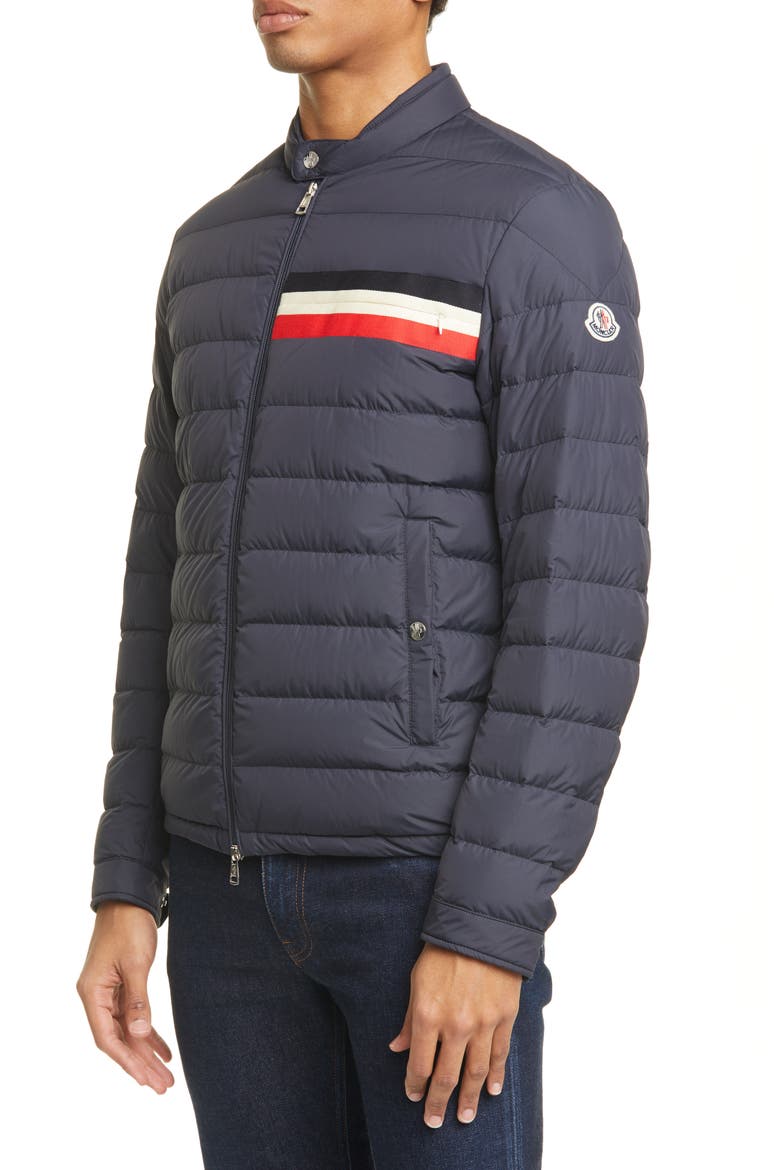 Yeres Quilted Puffer Jacket, Main, color, BLUE