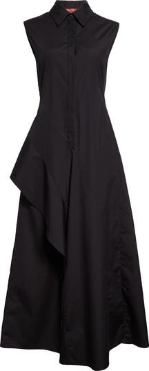 Max Mara Studio Keras Poplin Midi Shirtdress | Nordstrom