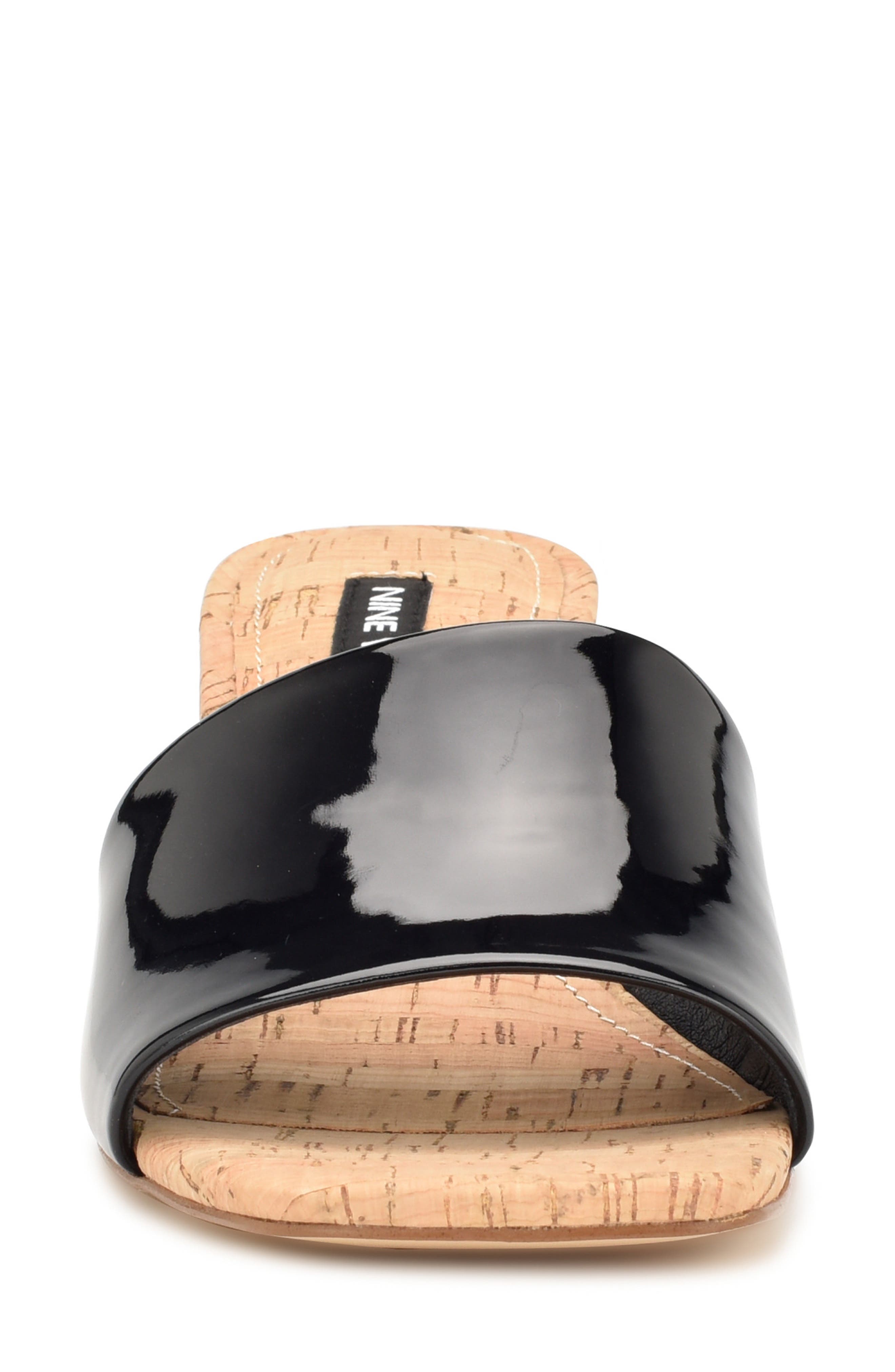 Nine West Kerina Wedge Slide Sandal, Alternate, color, 