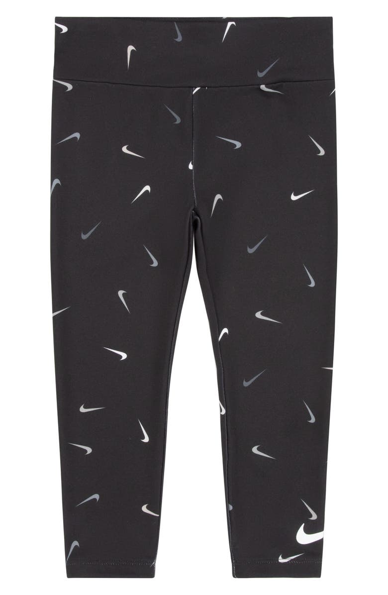Nike Kids' Swoosh Leggings, Alternate, color, 