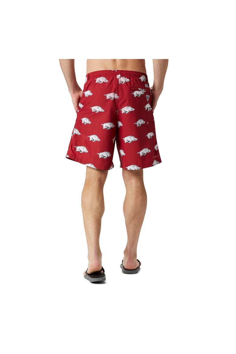 Men's Columbia Cardinal Arkansas Razorbacks Backcast III Printed Short, Alternate, color, Cardinal