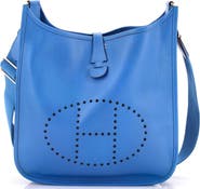 Pre-Owned Hermes Evelyne Bag Gen III Epsom PM