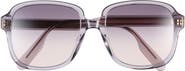 DIOR Dioribbon S1I 54mm Gradient Square Sunglasses