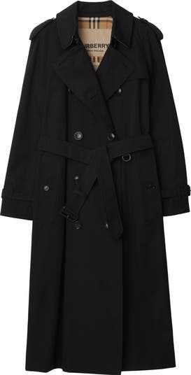 BURBERRY｜COATS (Long Waterloo Heritage Trench Coat (807 Long Waterloo Heritage Trench Coat in Honey - Women