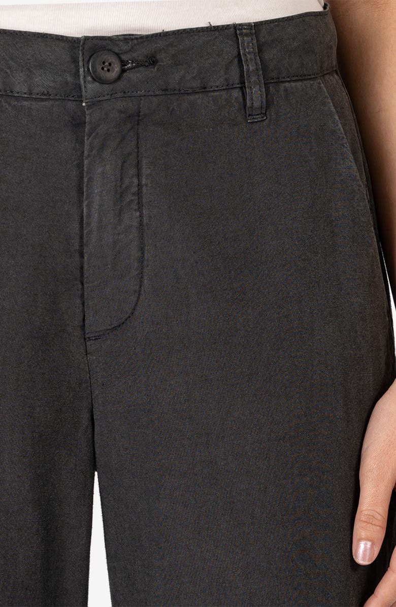 KUT from the Kloth High Rise Crop Wide Leg Pants, Alternate, color, 