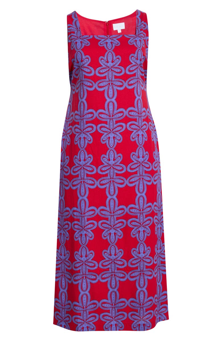 SUGARLIPS Rory Troy Abstract Maxi Dress, Alternate, color, Cherry Multi