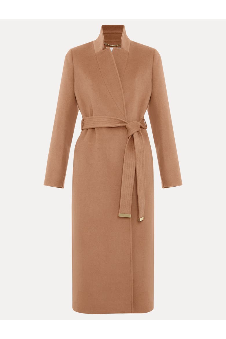 Charlotte Wool Coat, Alternate, color, Camel