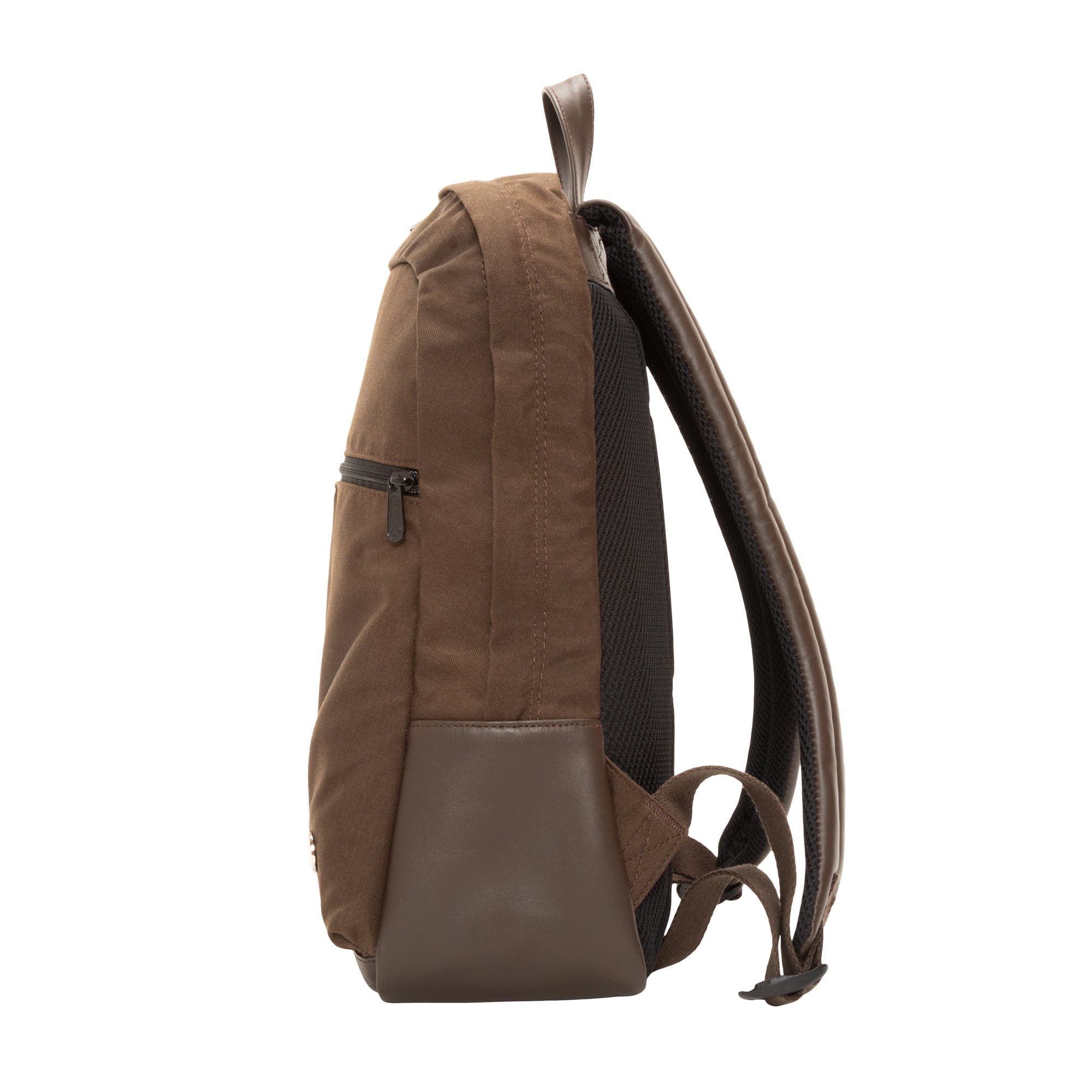 Token Waxed Nylon Woodhaven Backpack, Alternate, color, Dark Brown