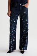 AG Adria Low Rise Wide Leg Jeans