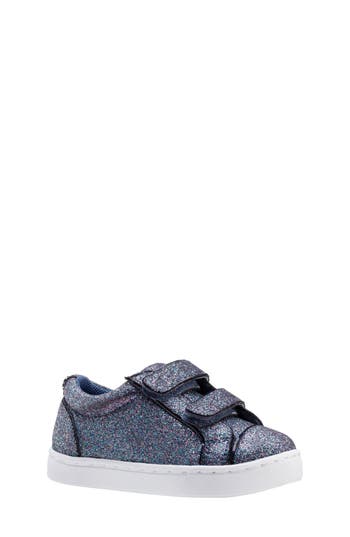 Nina Kids' Metallic Sneaker In Gray
