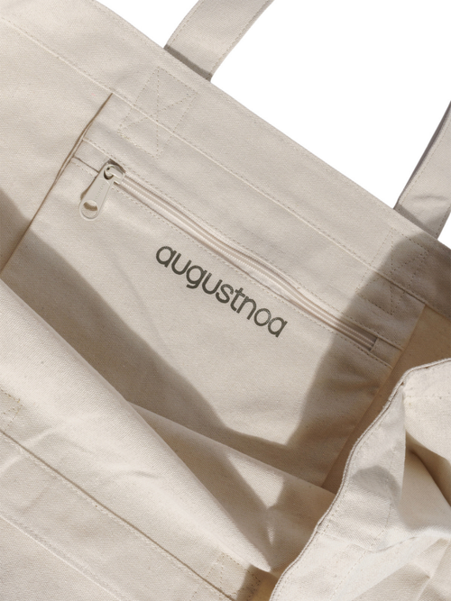 Augustnoa Errands Tote In Cream