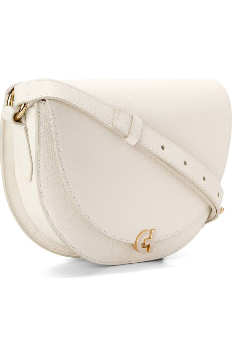 Cole Haan Evie Leather Saddle Bag, Alternate, color,