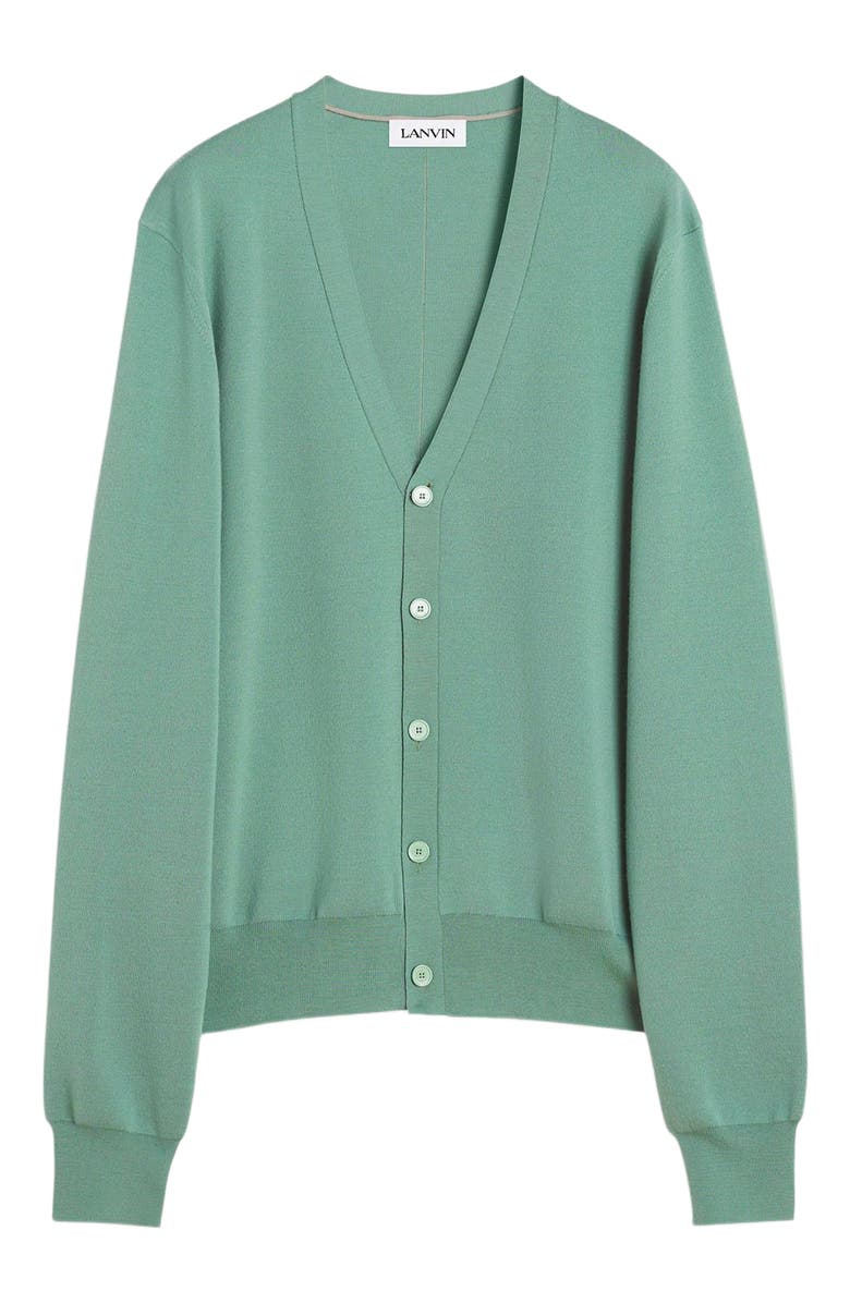 Lanvin MERINO CARDIGAN, Alternate, color, 