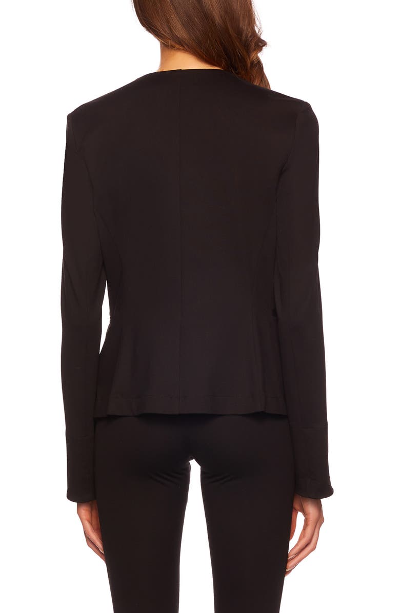 Susana Monaco Open Front Stretch Blazer, Alternate, color,