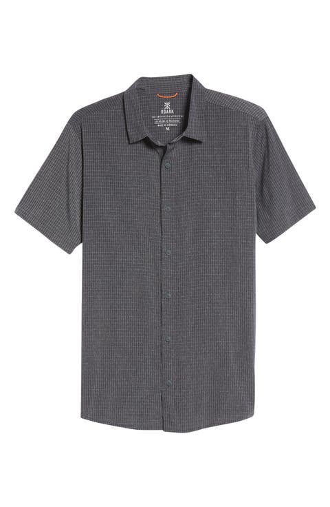 Bless Up Short Sleeve Button-Up Shirt