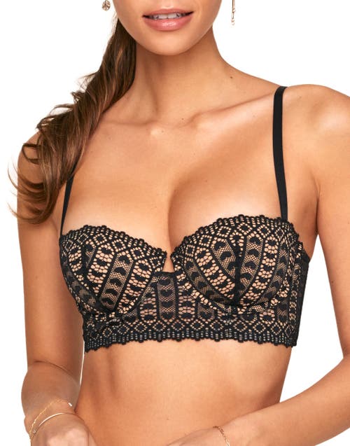 Adore Me Nymphadora Contour Balconette Bra in Black at Nordstrom, Size 34D