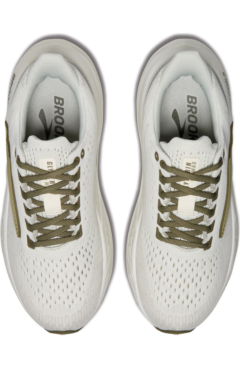 Brooks Glycerin Max Running Shoe, Alternate, color, Light Grey/ Dusty Olive/ Tea