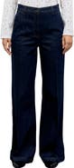 GERARD DAREL Ivy Mid Rise Wide Leg Trousers