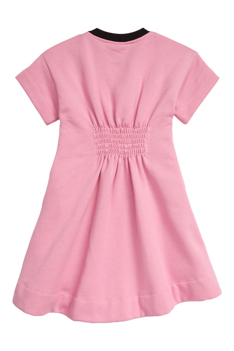 x Joshua Vides Logo Graphic Sweatshirt Dress, Alternate, color, PINK