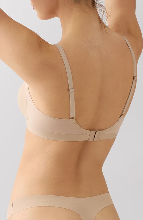 B.tempt'd By Wacoal B.wow'd Modern Wirefree Bra In Neutral