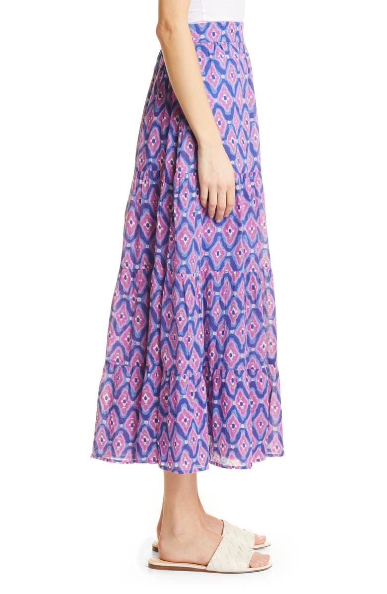 Banjanan Agatha Organic Cotton Maxi Skirt, Alternate, color,