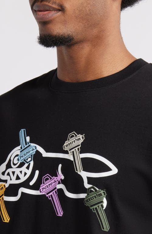 Icecream Homes Graphic T-shirt In Black