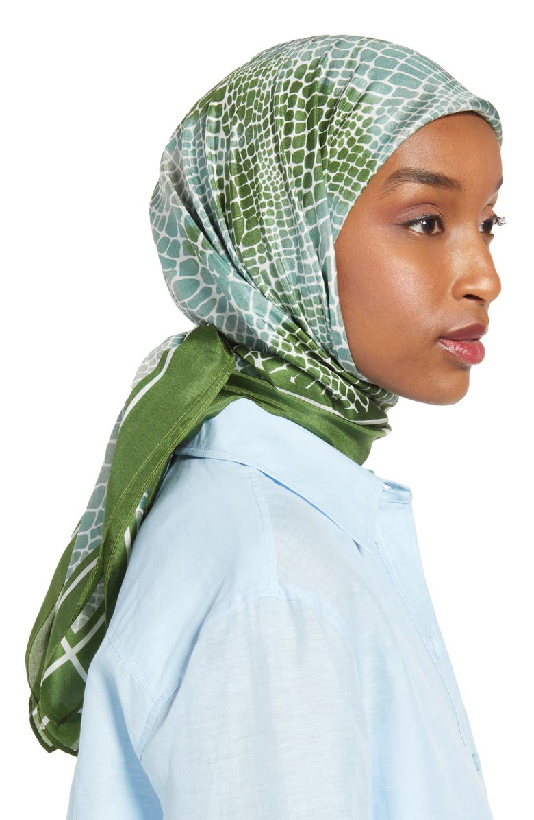 Nordstrom Henna & Hijabs Silk Hijab, Alternate, color,