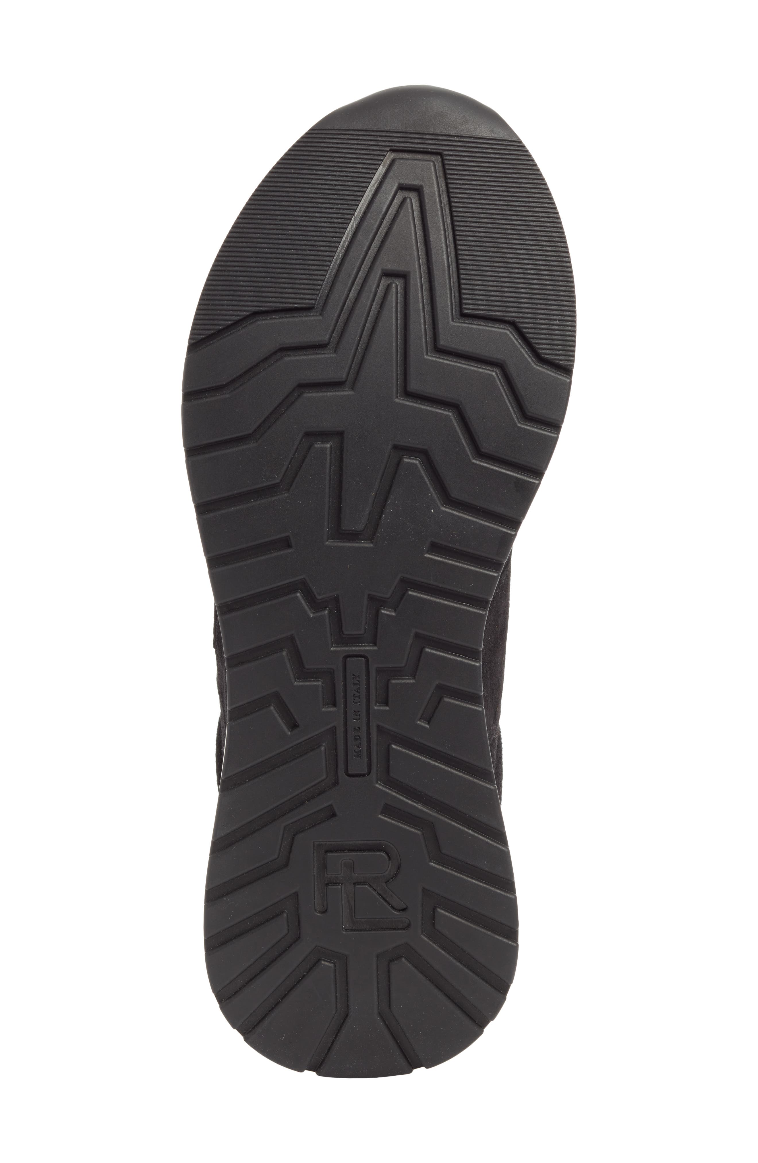 Ralph Lauren Purple Label Ethan II Calfskin Suede Sneaker, Alternate, color, 